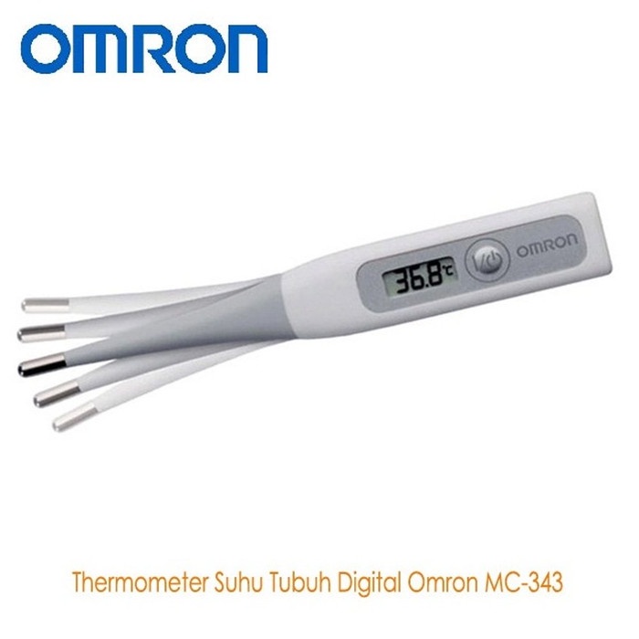 Termometer- Omron Mc-343 Termometer Digital Thermometer Mc-343F Mc343F Mc343 -Termometer.