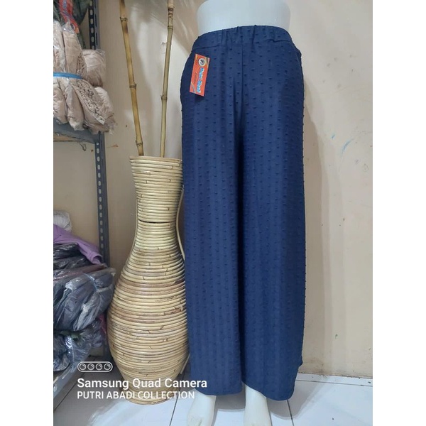 Kulot Crinkle Celana Kulot Crinkle UraGiri Celana Bahan Wanita Fashion Wanita