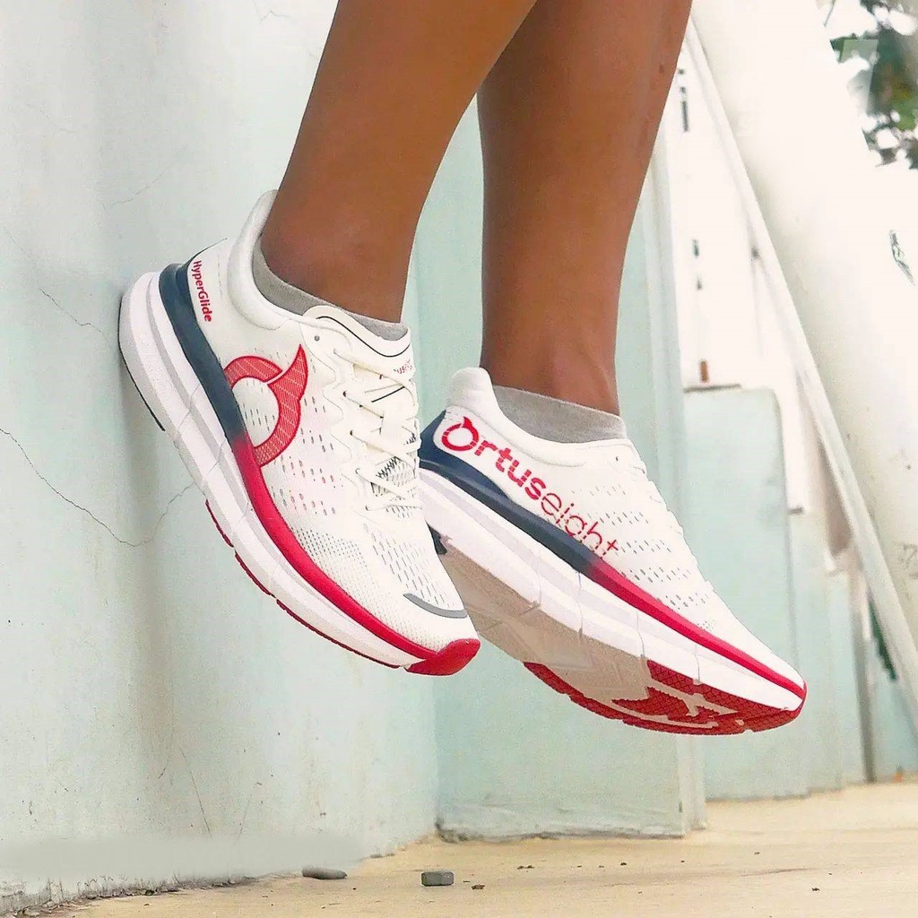 ortuseight hyperglide 1.2 white sneaker sepatu running