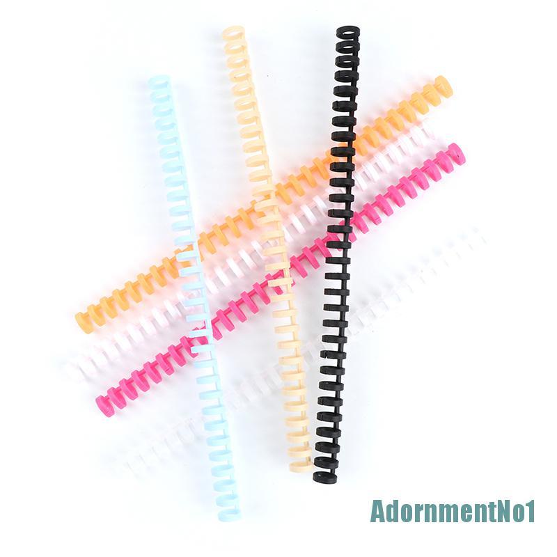 (AdornmentNo1) Ring Spiral 30 Lubang Bahan Plastik Ukuran A4 A5 A6