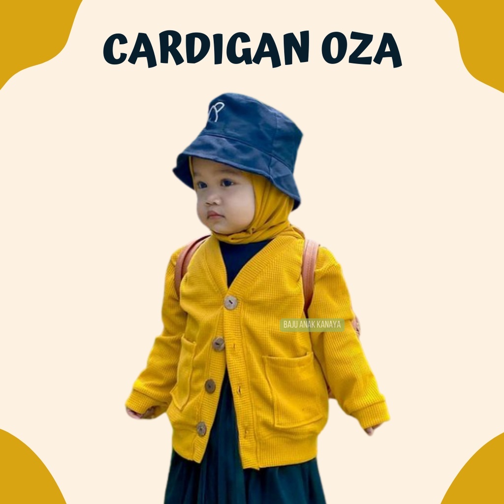 2-5TH CARDIGAN ANAK OZA CARDIGAN ANAK PEREMPUAN DAN LAKI-LAKI OUTER ANAK UNISEX