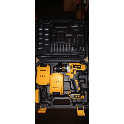 MESIN BOR MDON 18TS Cordless Drill Impact Drill 18V BATERAI BESI BETON
