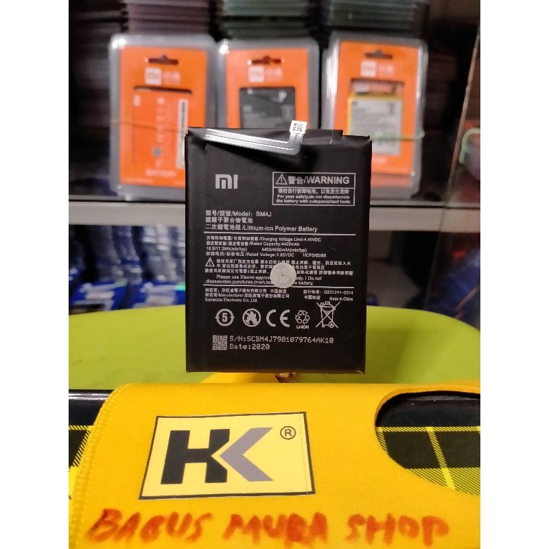 Batre battery baterai Original Redmi note 8pro BM 4j / Redmi note 8 pro BM4J Batrai xiomi