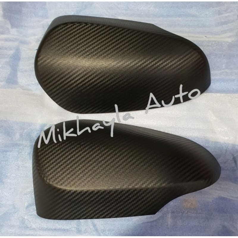 COVER SPION CARBON BLACK MOBIL TOYOTA CALYA HARGA SEPASANG