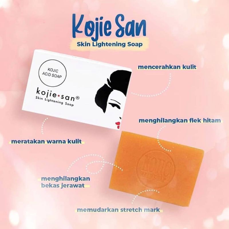 Kojie San Kojic Lightening Soap 45gr / 65gr / 135gr | Kojie San Dreamwhite &amp; Hydromoist 65gr / 135gr