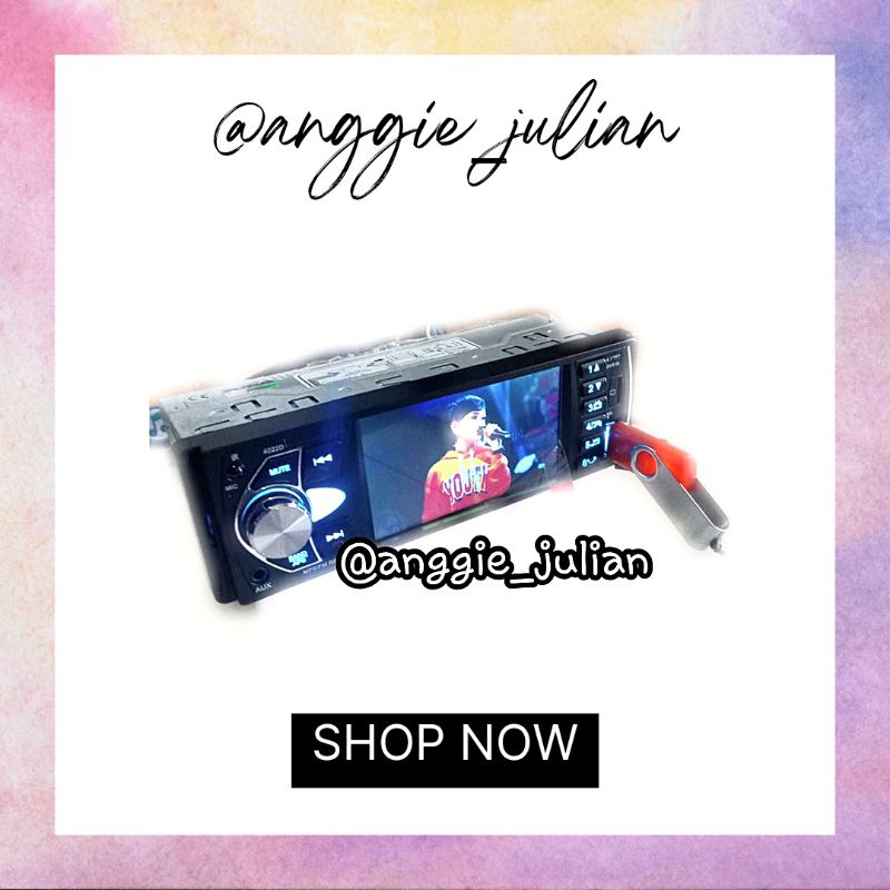 [ORIGINAL] Head Unit Tape Mobil Single Din MP5 Player Bluetooth Suport Kamera Mundur