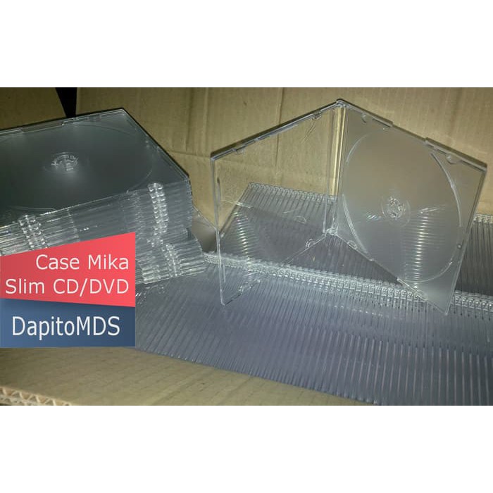 Case Casing Cd Dvd Mika Slim Single Gt-Pro
