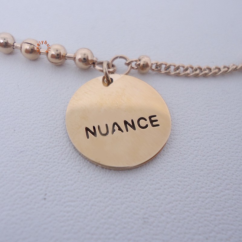 Lovelybutik Gelang Tangan Titanium Martha Gelang Wanita Titanium [RoseGold] BONUS KOTAK PERHIASAN