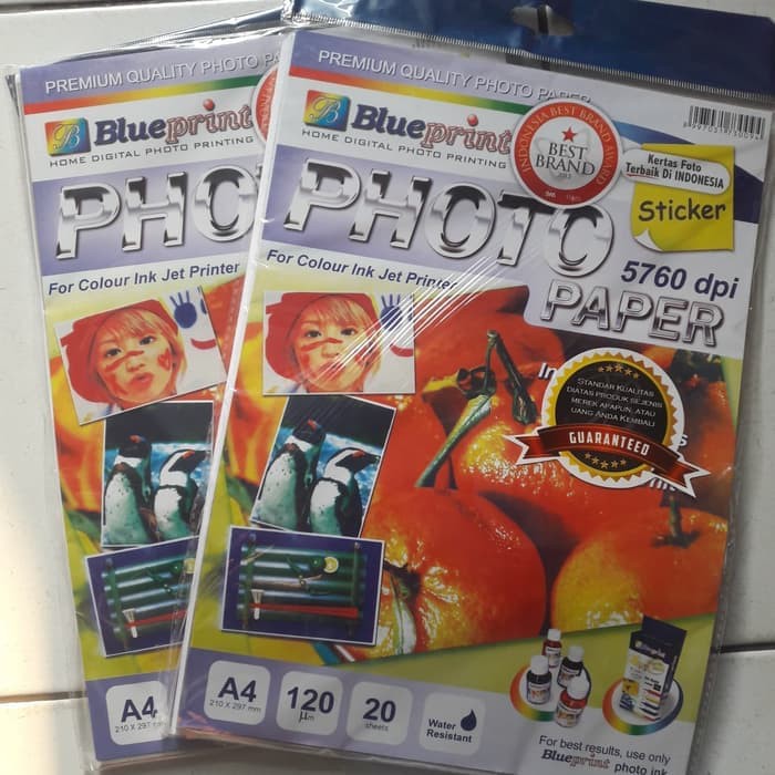 

Kertas Photo Glossy A4 120