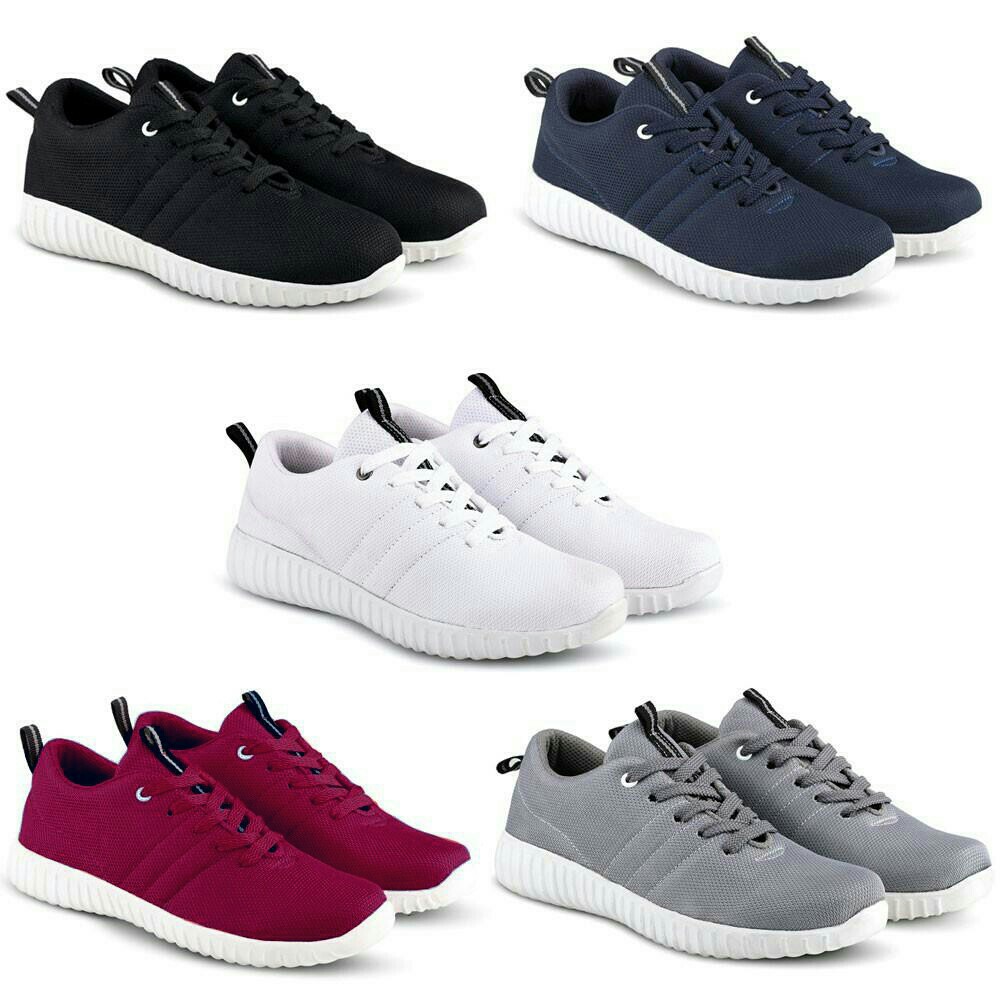 sepatu pria / wanita casual Yeezy garis size 39-43