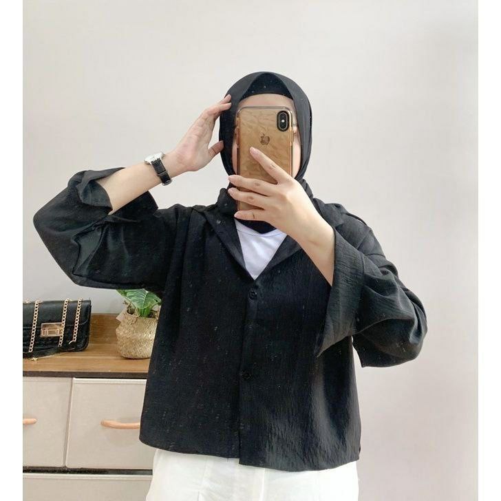 Kemeja wanita oversize linen / Olivia Shirt