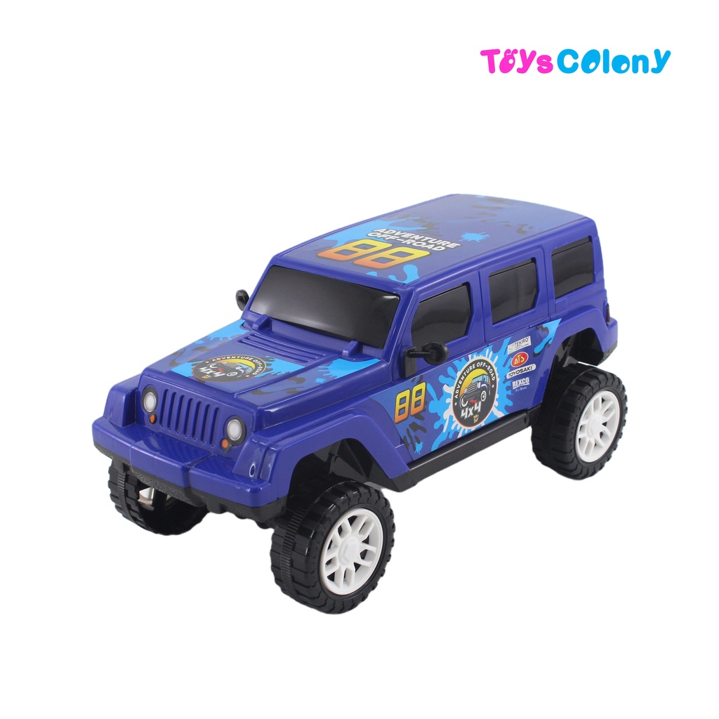 Mainan Anak JEEP CJ7 BIG FOOT Friction RKC02131-1 Bukan Remote Control