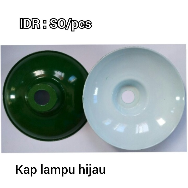 Kap Lampu Hijau/ Topi Lampu Jalan