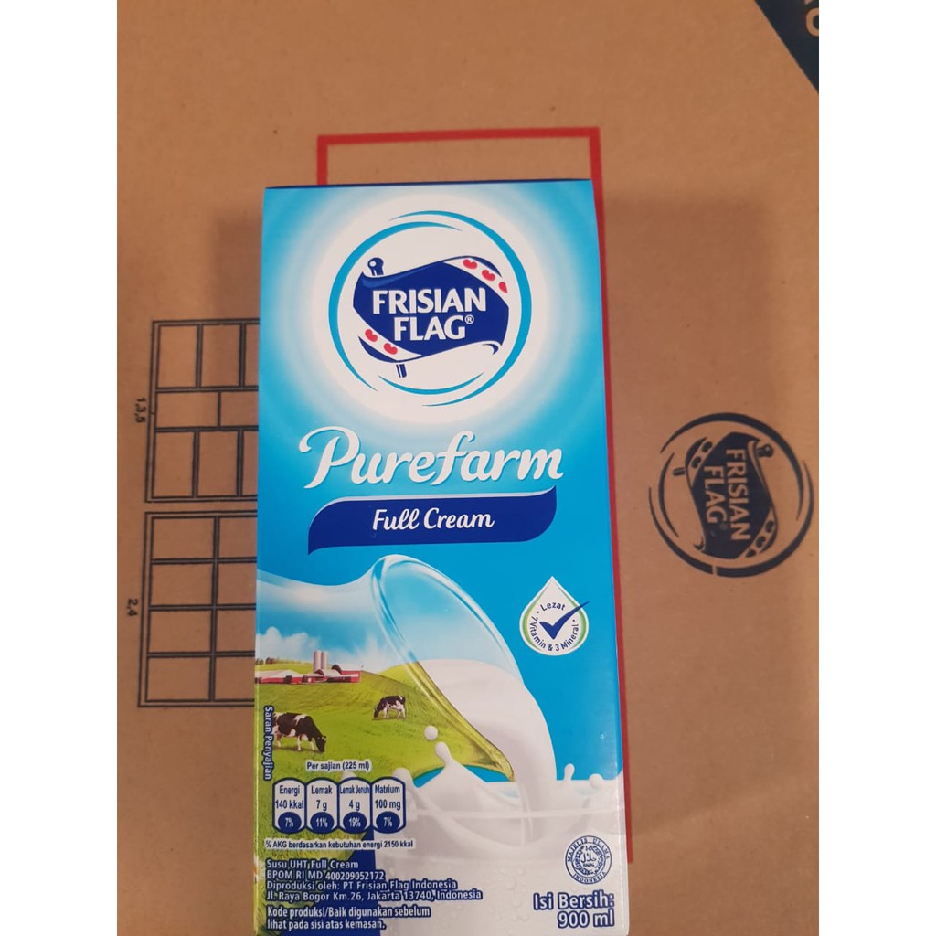 

Susu UHT Cair Frisian Flag (Bendera) 900ml