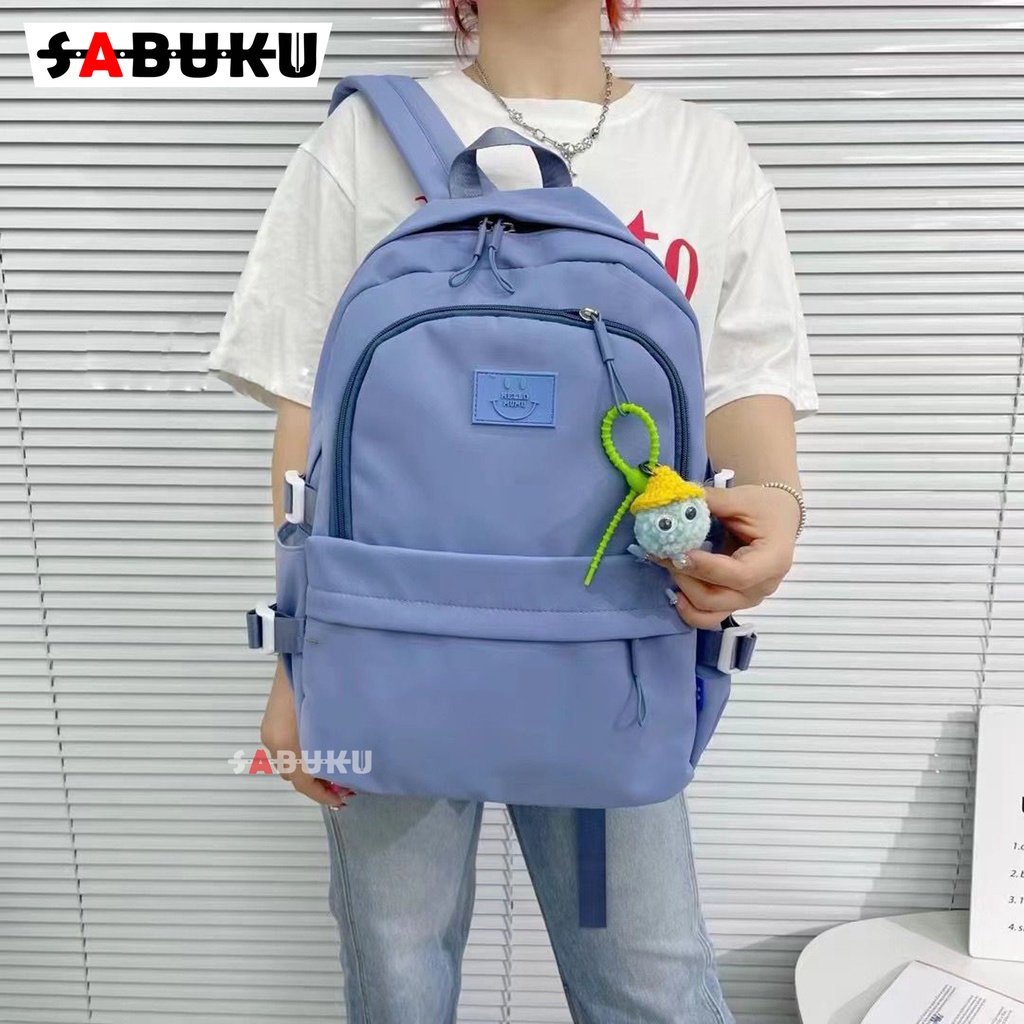 Tas Sekolah Anak Sekolah SD SMP SMA Tas Ransel Punggung Gendong pria Wanita Korea Style Tas Backpack Fashion Multifungsi -248