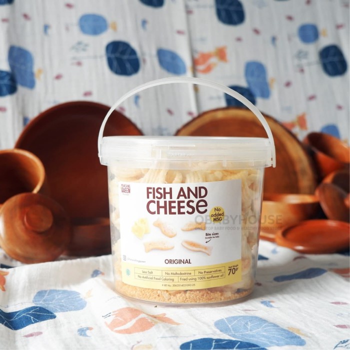 

NEW Munching Queen - Fish & Cheese Original 70 gr