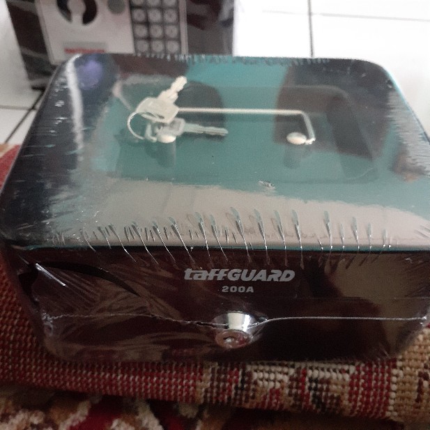 Brankas Money Box Uang Cash - 200a - Black