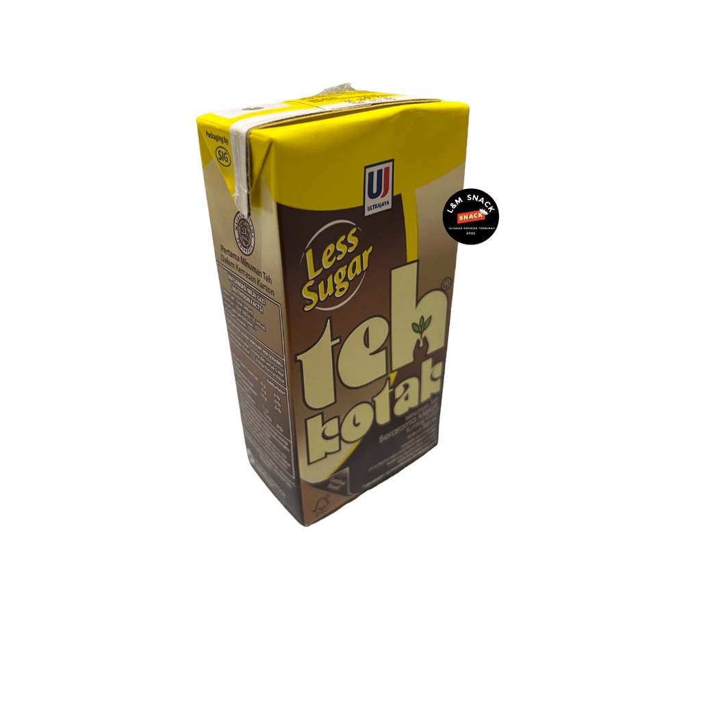 Teh Kotak Jasmine Tea/Less Sugar @300ml