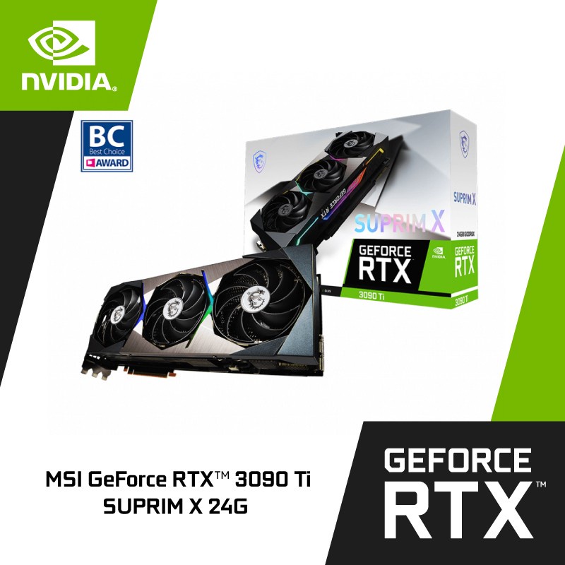 MSI VGA RTX 3090 Ti SUPRIM X 24G