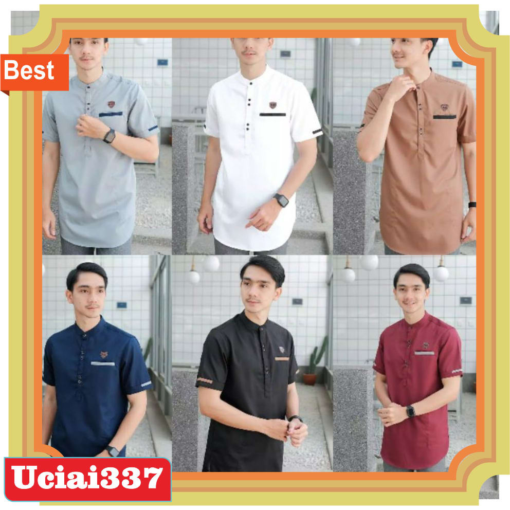 BAJU KOKO PRIA-GAMIS PRIA-LEBARAN-MAS ALDEBARAN, Koko Jumbo Basmala | Koko Ukuran Super Big Size