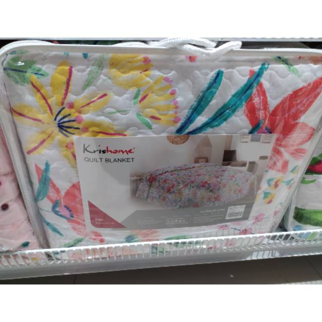 Bed cover quilt krishome/selimut quilt/selimut shabby/bed cover shabby/quilt bed cover krishome