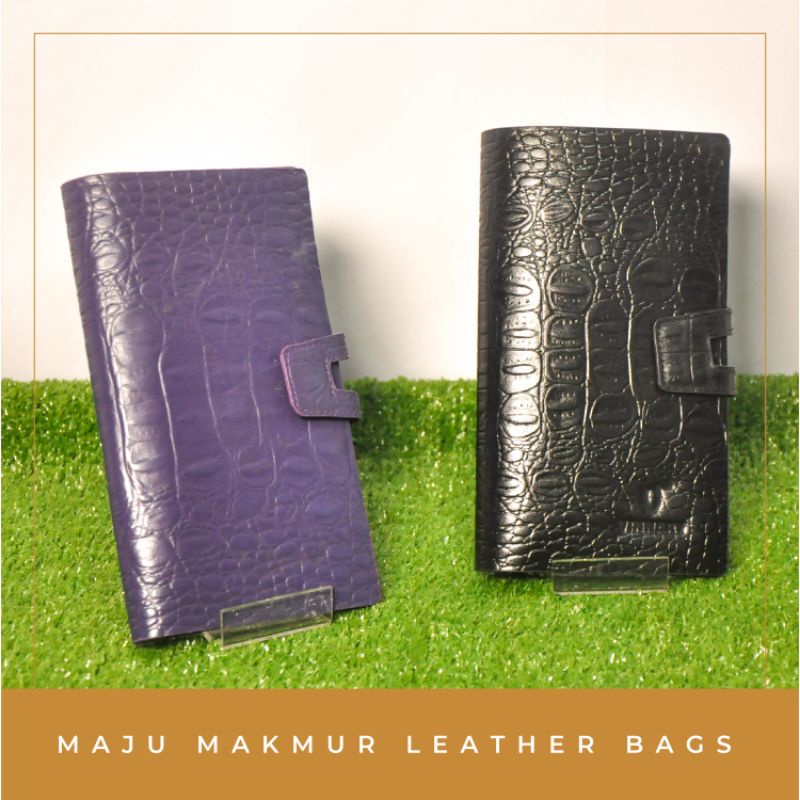 DP Semir Ungu | Dompet Perempuan kulit Asli Terbaru