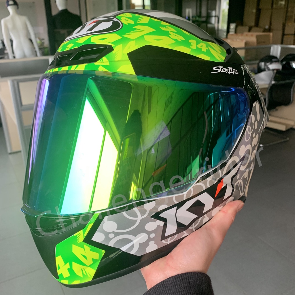 Visor KYT TT Course Iridium all merk visor kyt tt course iridium kaca helm kyt TT Course