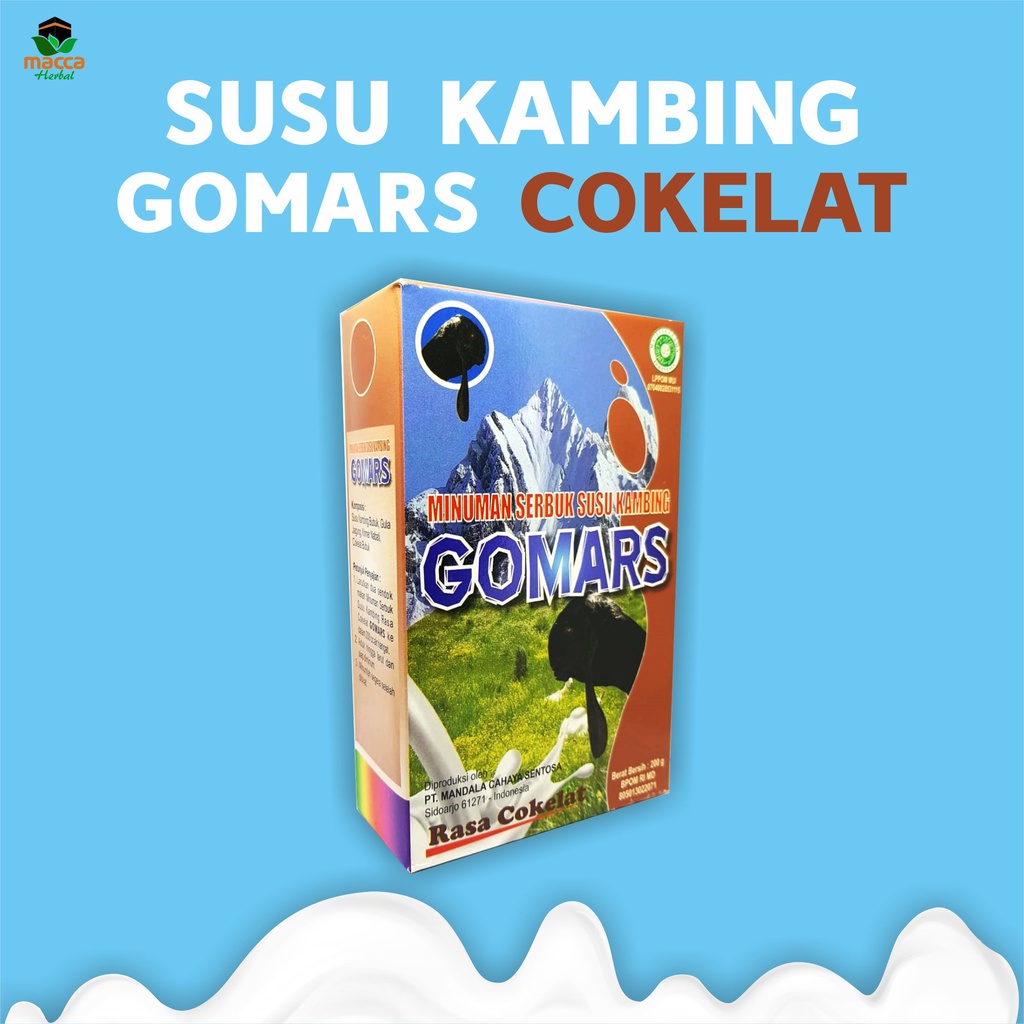 

Susu Kambing Etawa GOMARS COKLAT Asli 100%