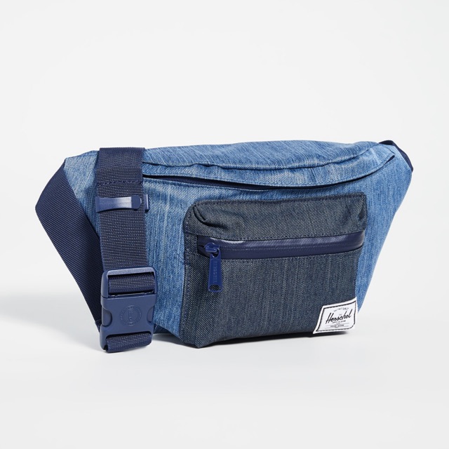 Waist Bag Herschel Supply Co. Seventeen Hip Pack Faded Denim/Indigo Denim Original Sling Bag