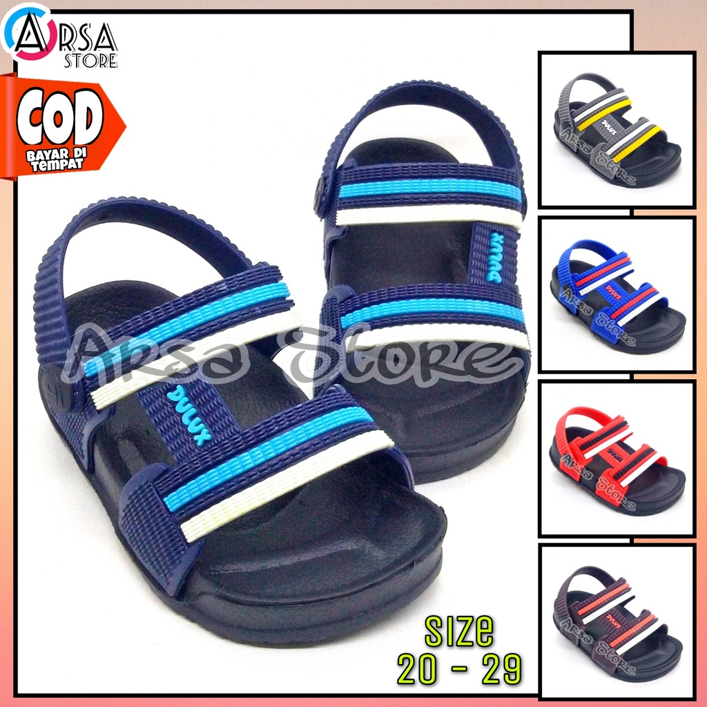 Sandal Anak Laki Laki Tali Belakang / Sendal Gunung Anak Cowok Umur 1 - 5 Tahun Terbaru