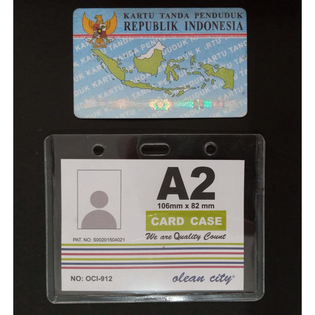 

(20 Pcs) Plastik Mika ID Card Tebal OCI A2 Tempat Kartu Nama