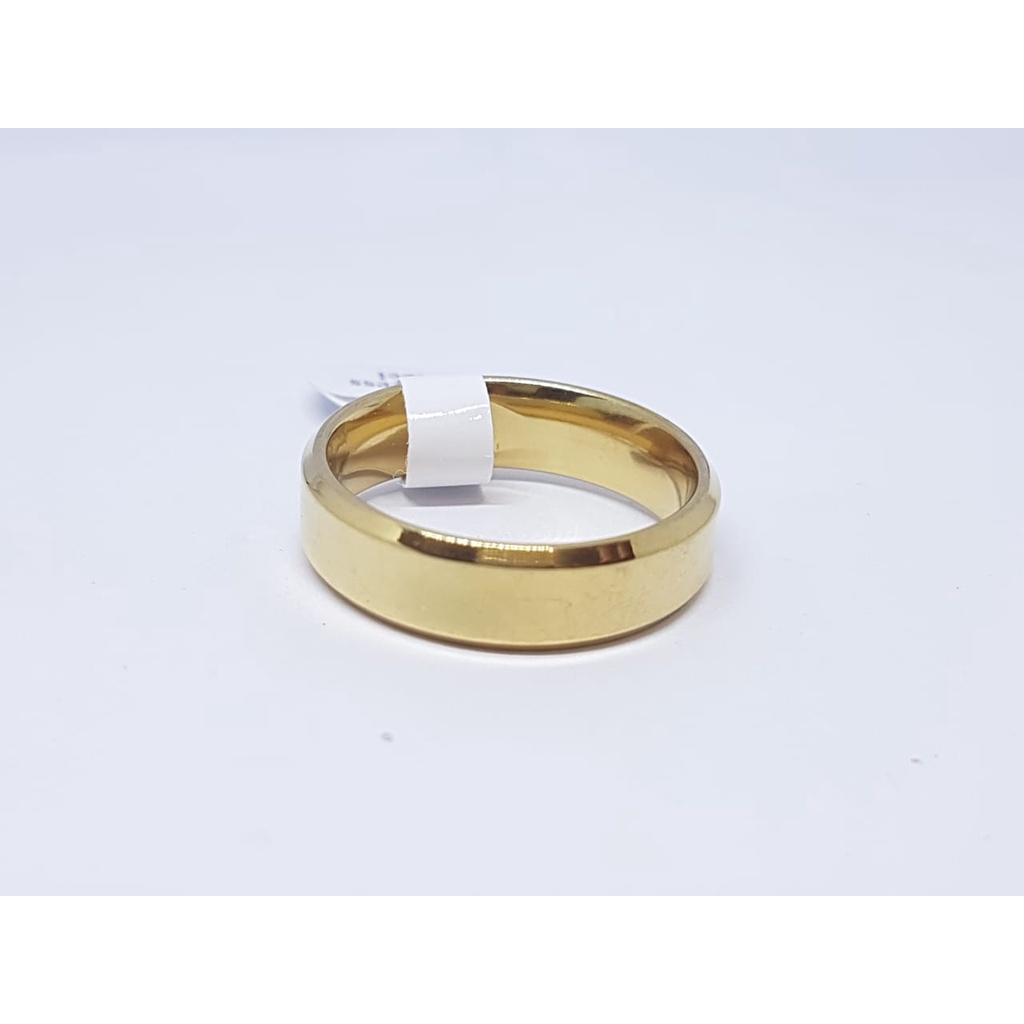 Cincin Couple Titanium ANTI KARAT SELAMANYA PGM CT145 (SATUAN)