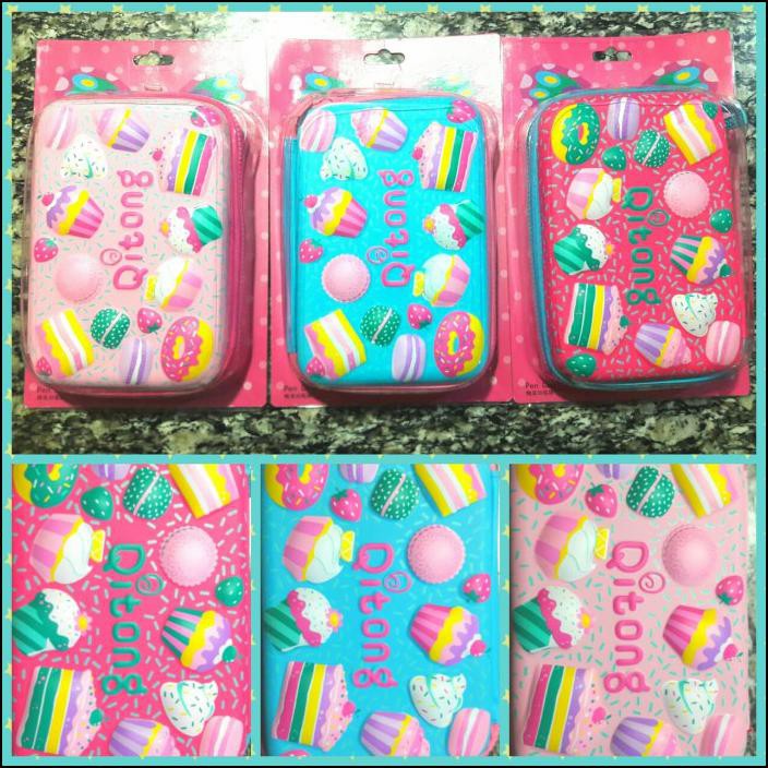 

TEMPAT PENSIL CUPCAKES SMIGGLE AKA QITONG - BIRU MUDA