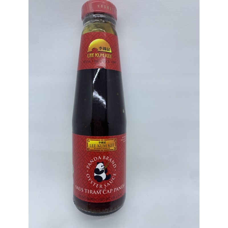 

Lee Kum Kee Saus Tiram Cap Panda 255gr BOTOL TANGGUNG FREE BUBBLE barcode 078895300017