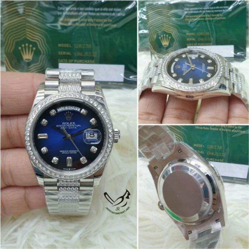 Jam Tangan Rolex President automatic mesin Swiss kualitas Original