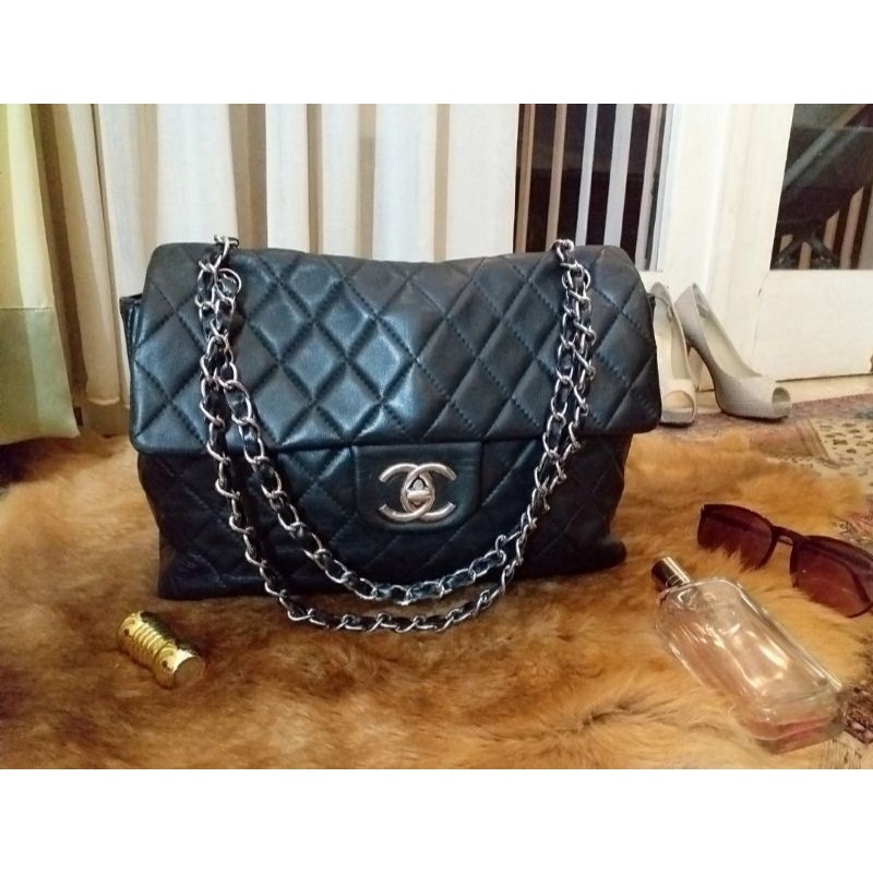 preloved tas chanel original leather