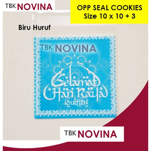 [10 PCS]  OPP PLASTIK LEBARAN COOKIES BAG / KANTONG PLASTIK OPP SEAL COOKIES BISKUIT / PLASTIK OPP