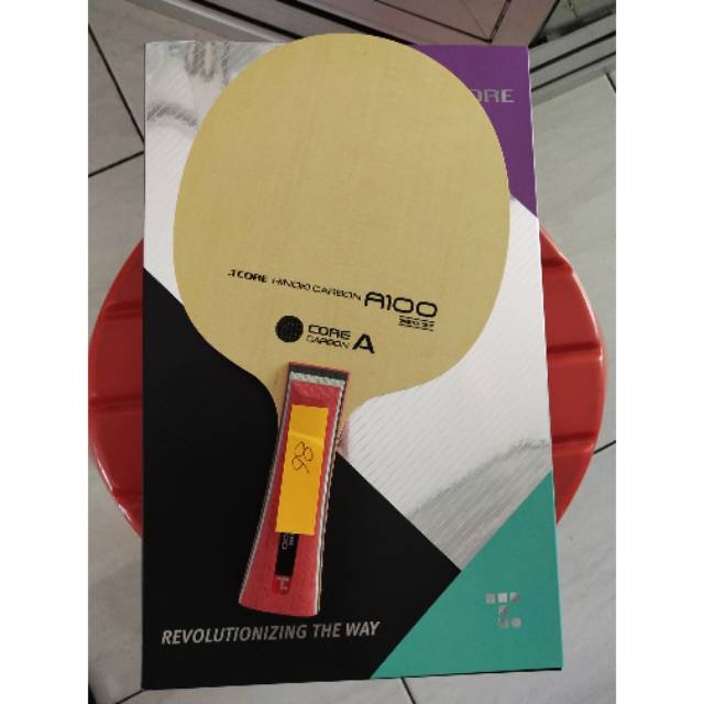 Kayu Pingpong / Tenis Meja Tcore /Tmount Hinoki Carbon A.100