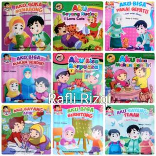 Buku Cerita Anak Bergambar/Buku Seri Balita pintar dan muslim Paud colour
