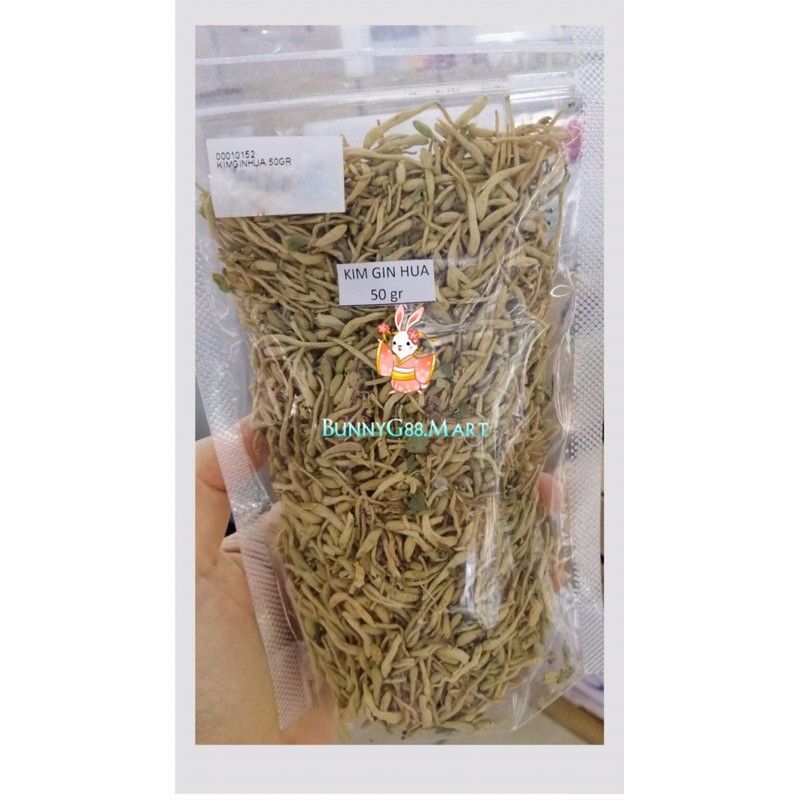 

KIM GIN HUA 50gr/TEH BUNGA HONEY SUCKLE/JIN YIN HUE/KIN GIN HWA//NYUN FA