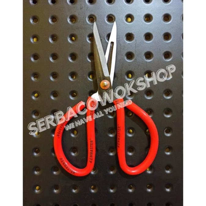 

Big Sale Kenmaster Gunting Kulit 8 Inch Gunting Kodok Seng Kain kertas Kardus Big Sale