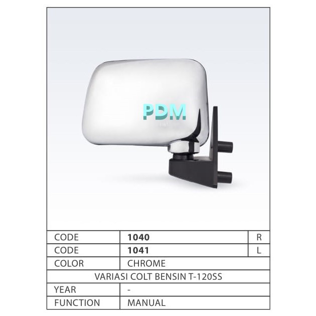1040/41 Kaca Spion Variasi Colt Bensin T120SS T 120SS T120SS Manual Chrome