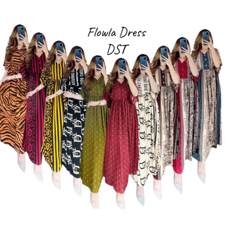Kaftan Tsamira by DST || Dress Flowla DST || Dress Almira DST || Elie Dress DST || Dress Bangkok RGB