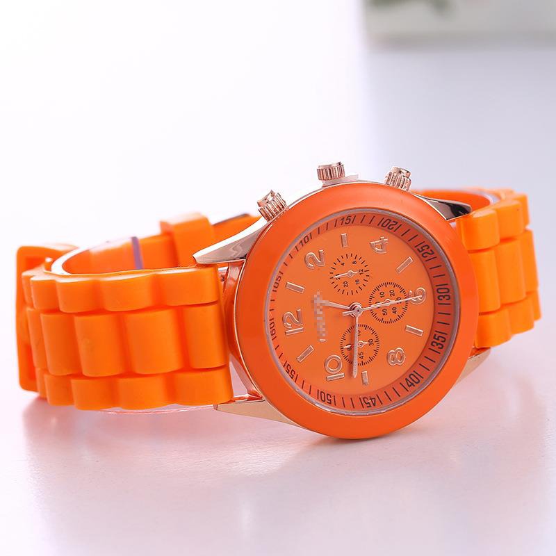 OSM JKT J5006 Jam Tangan / Arloji / Jam Fashion Wanita Pria / Quartz Watch Unisex / Watch-Orange