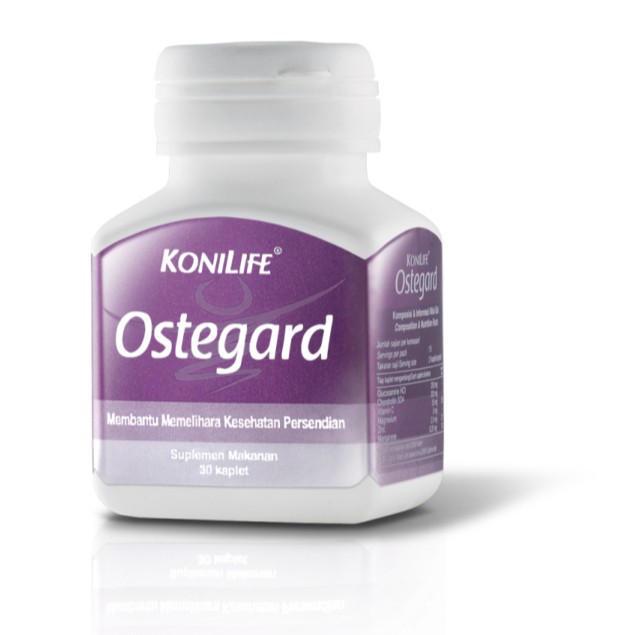 Konimex Konilife Ostegard Food Supplement Botol 30 kaplet Jaga Kesehatan Sendi Original