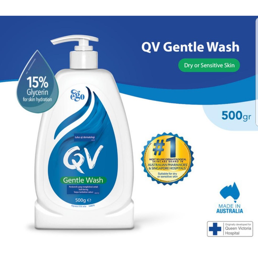 QV Gentle wash 500 ml