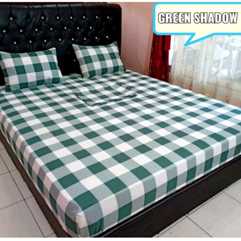 Sprei homemade T30 motif kotak kotak ready semua ukuran/marble series/sprei viral motif kekinian