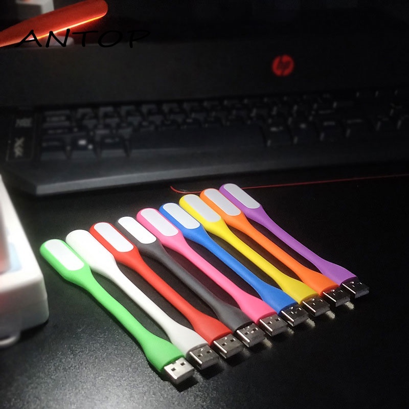 Lampu LED USB Flexible / Lampu Sikat USB ANTOP