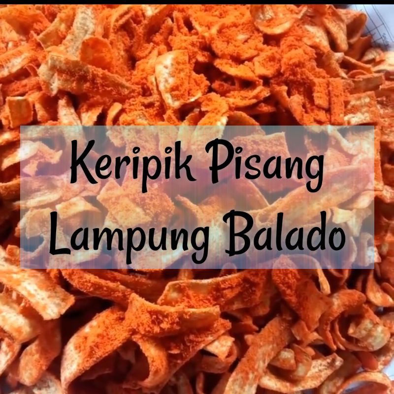 

keripik pisang Lampung balado (250gr)