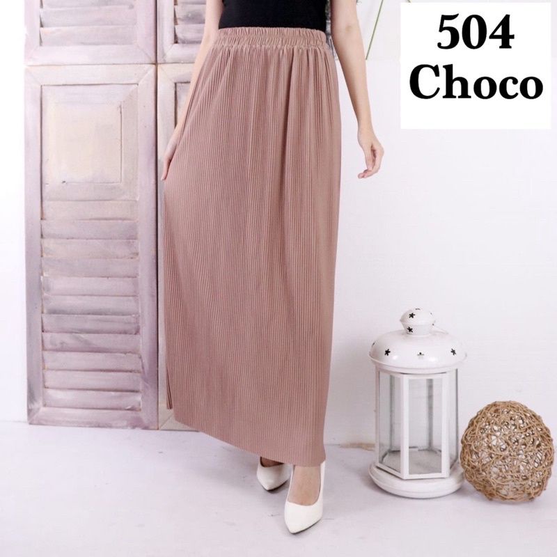 ROK PLISKET LIDI PREMIUM TALI / SKIRT PANJANG / ROK MIDI